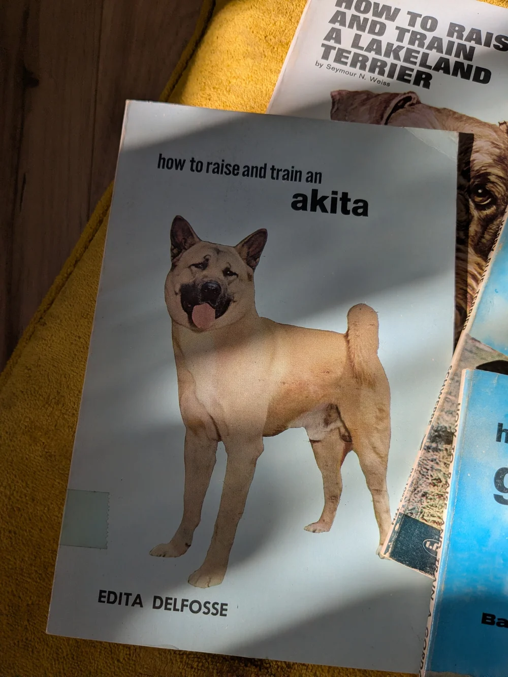 Vintage 'How to Raise and Train' Dog Breed Book Set